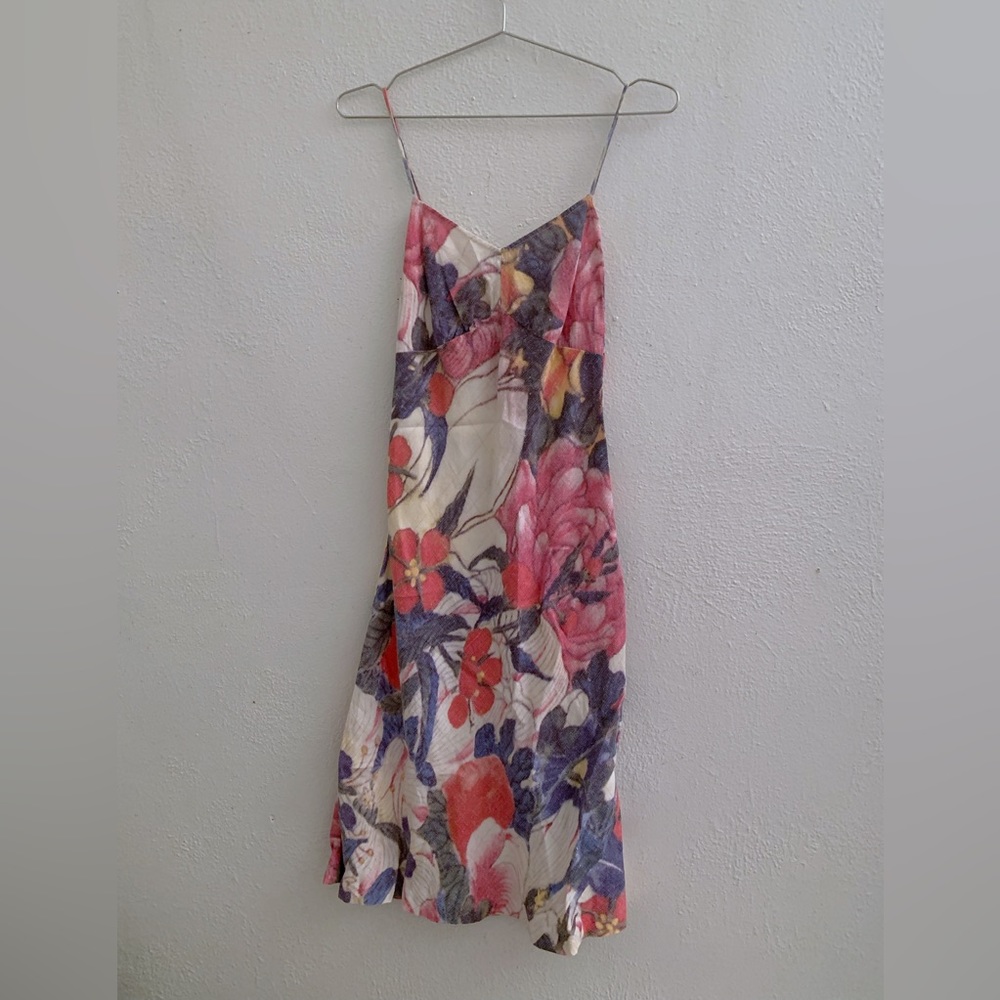 Vivienne Tam floral midi dress